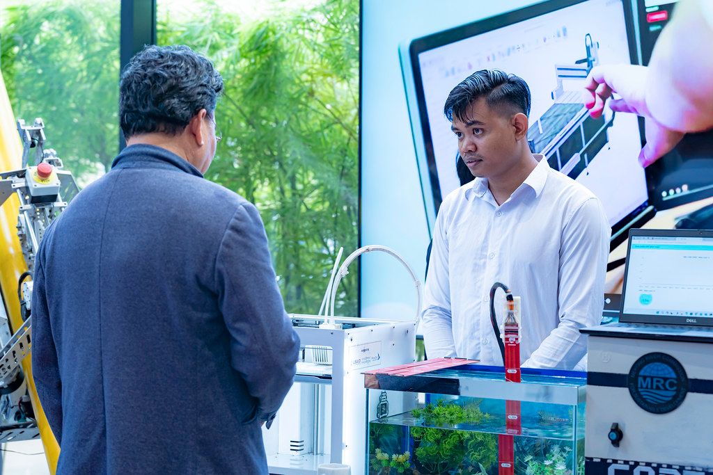 A memorable moment from the CADT anniversary event